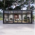 Modular prefabricado Casas de vidrio modernas Casa de contenedores